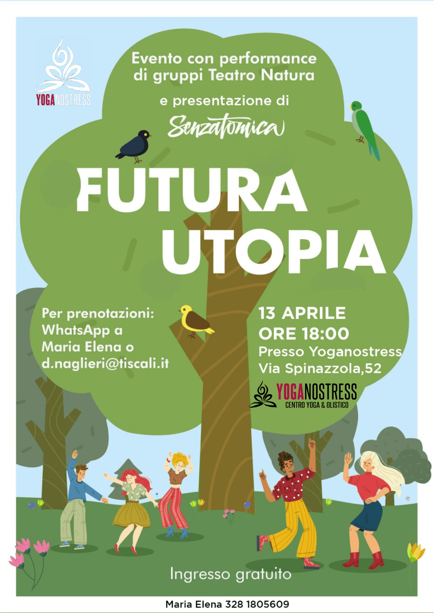 FUTURA UTOPIA PERFORMANCE DI TEATRO NATURA
