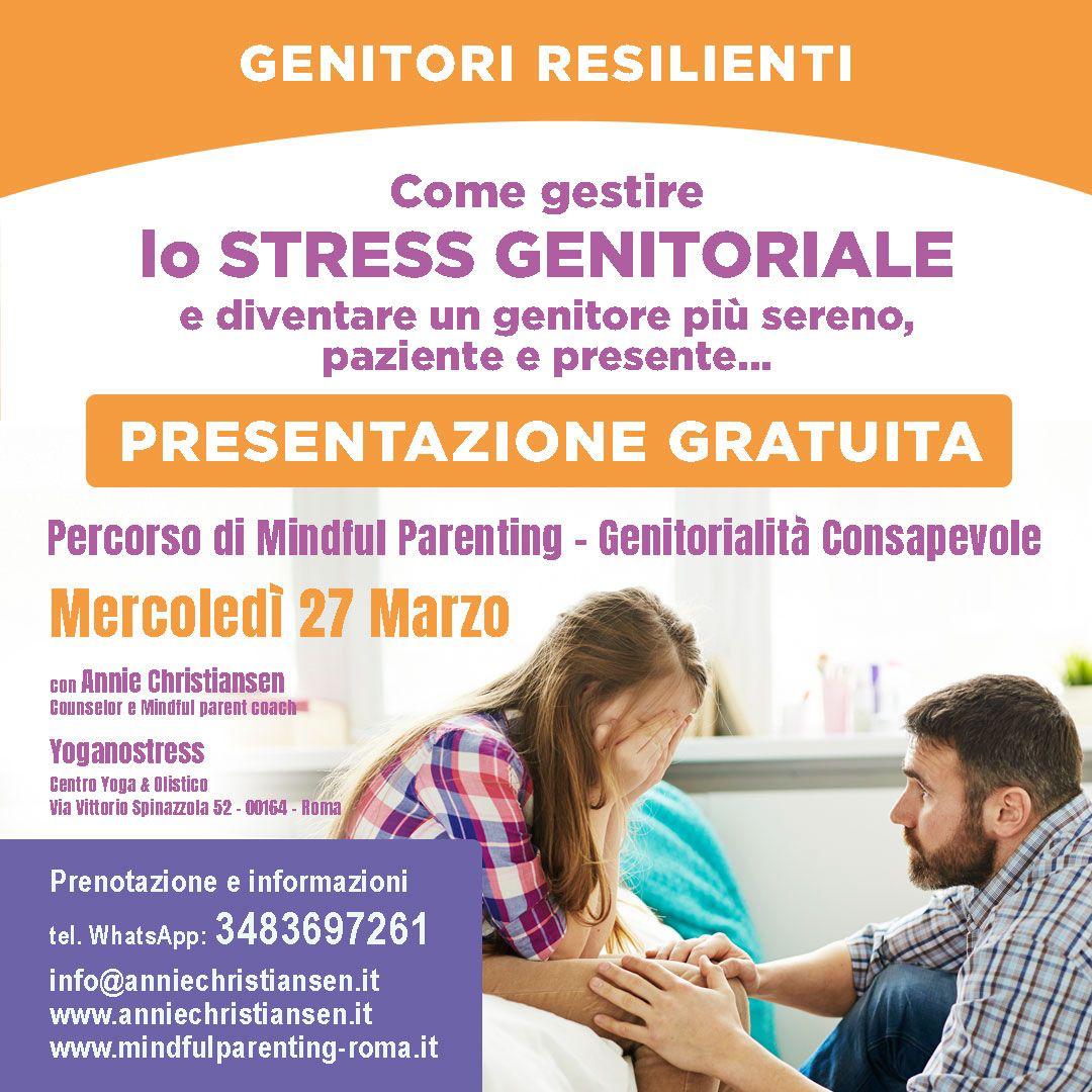 Genitori Resilienti Mindfulness