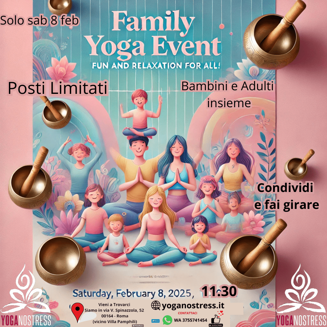 yoga in famiglia sabato yoga per bambini