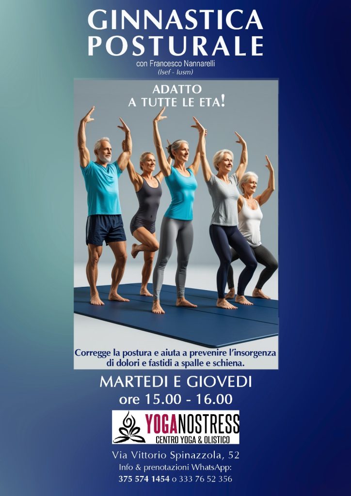 corso di ginnastica posturale a Monteverde bravetta villa pamphili casaletto