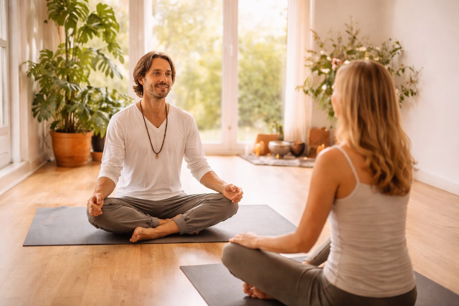Sessioni individuali di yoga, mindfulness, coaching e Reiki al centro Yoganostress