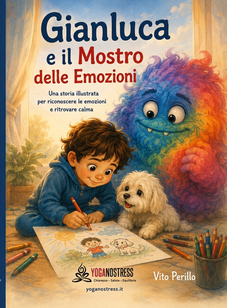 Copertina di GIANLUCA E IL MOSTRO DELLE EMOZIONI di Vito Perillo